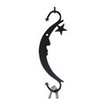 Village Wrought Iron Village Wrought Iron SH-D-2 Moon and Star S-Hook - Black, SH-D-2 SH-D-2